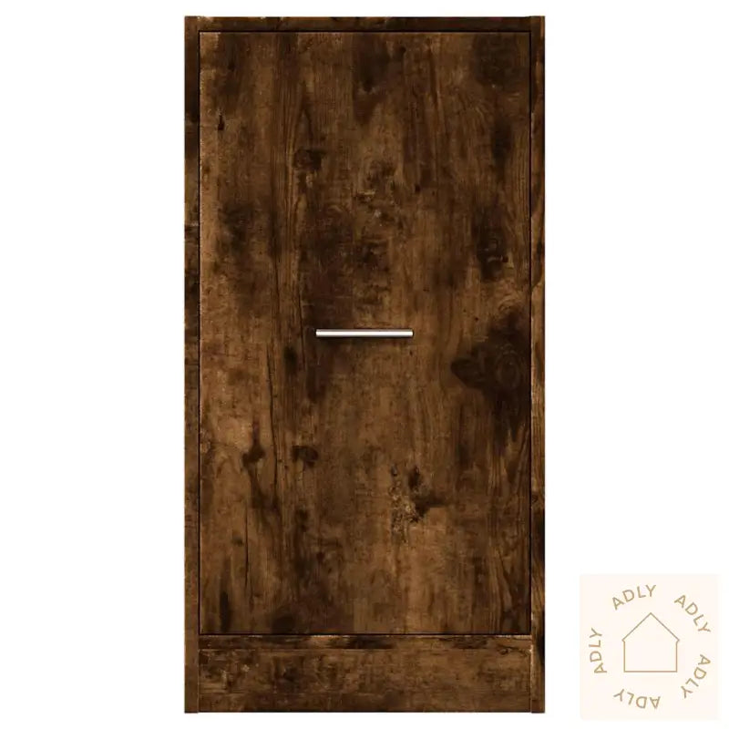 Apotekskap Røkt Eik 40X41X77,5 Cm Konstruert Tre