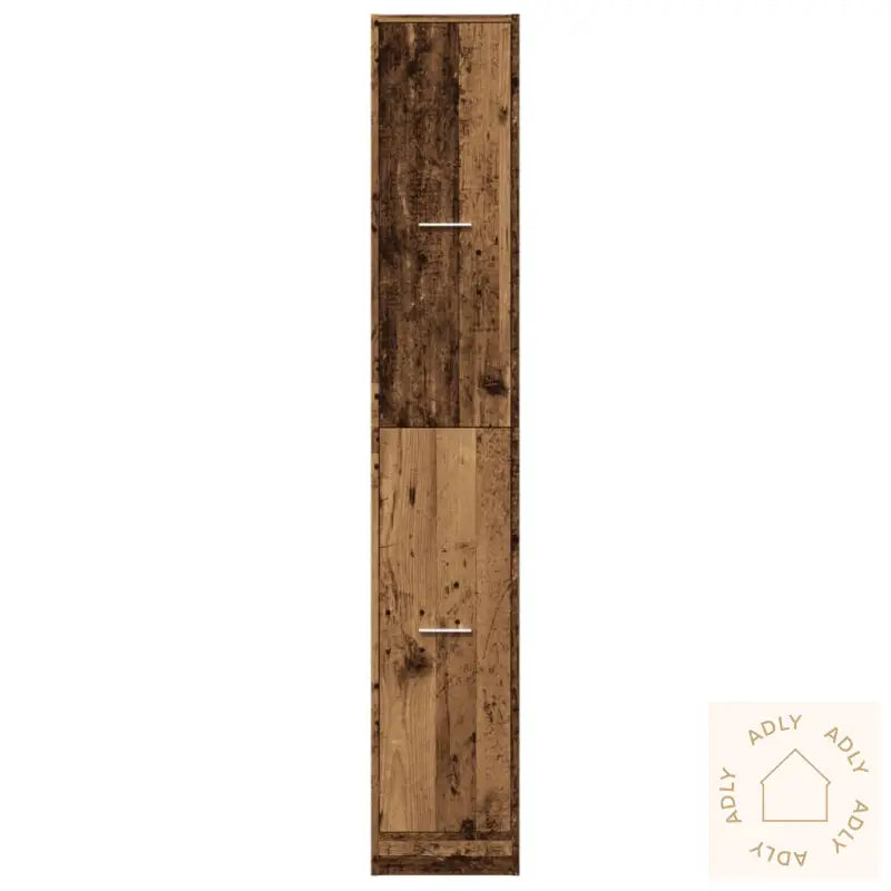 Apotekskap Gammelt Tre 30X41X174,5 Cm Konstruert Tre