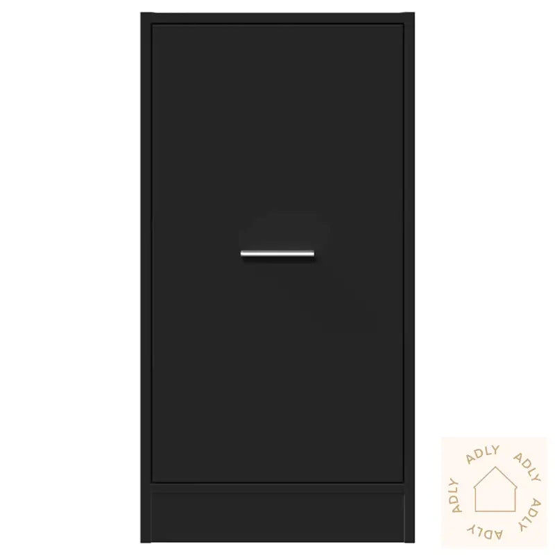 Apotekskap Svart 40X41X77,5 Cm Konstruert Tre