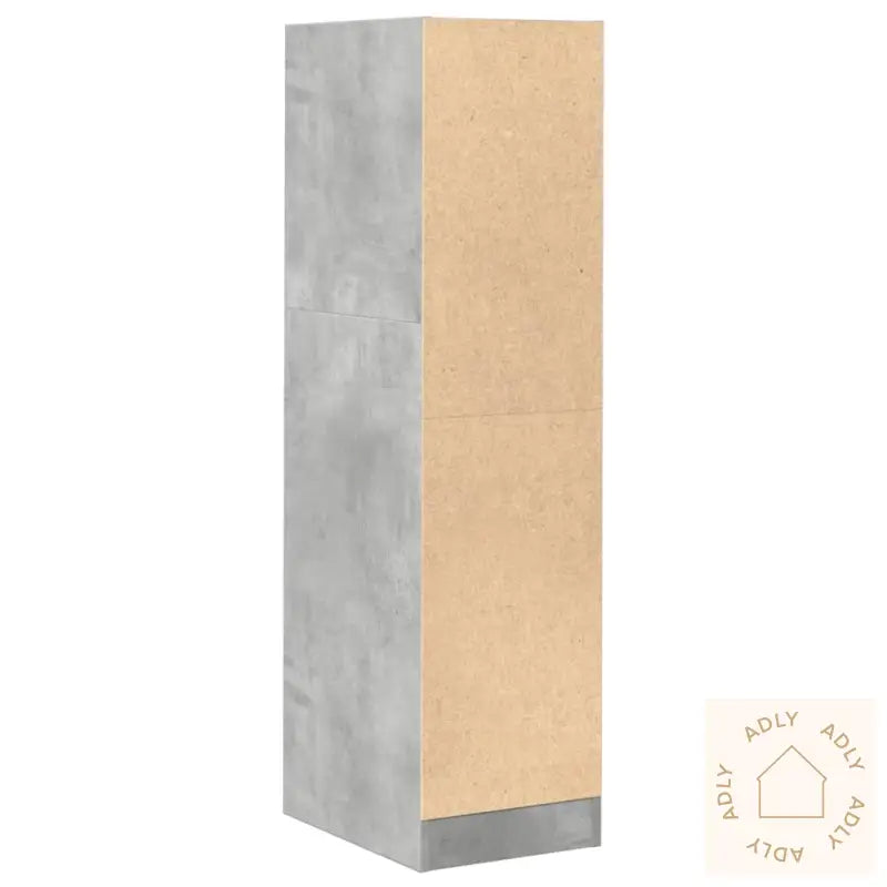 Apotekskap Betonggrå 30X41X118 Cm Konstruert Tre