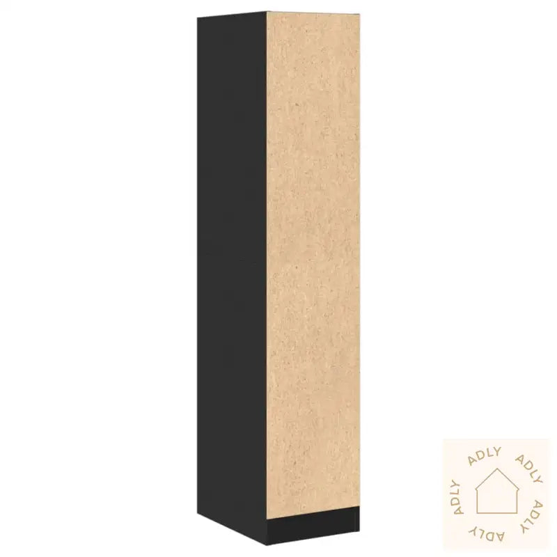 Apotekskap Svart 30X41X144,5 Cm Konstruert Tre