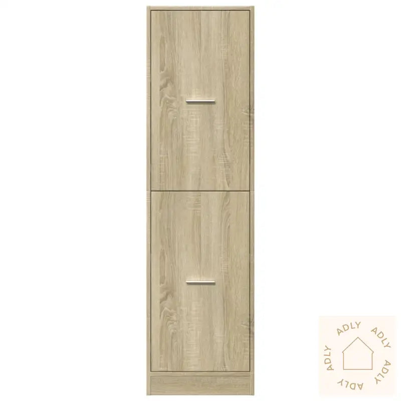 Apotekskap Sonoma Eik 40X41X144,5 Cm Konstruert Tre
