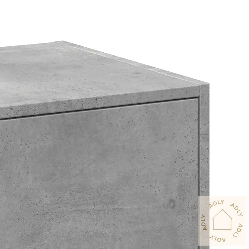 Apotekskap Betonggrå 40X41X77,5 Cm Konstruert Tre