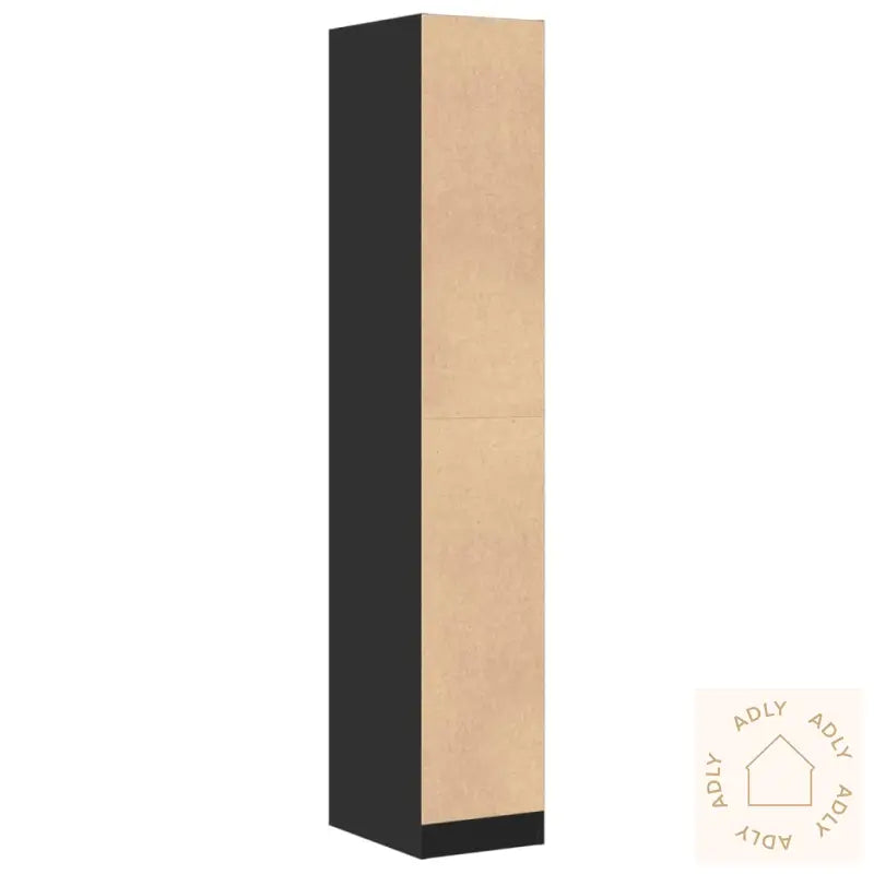 Apotekskap Svart 30X41X174,5 Cm Konstruert Tre