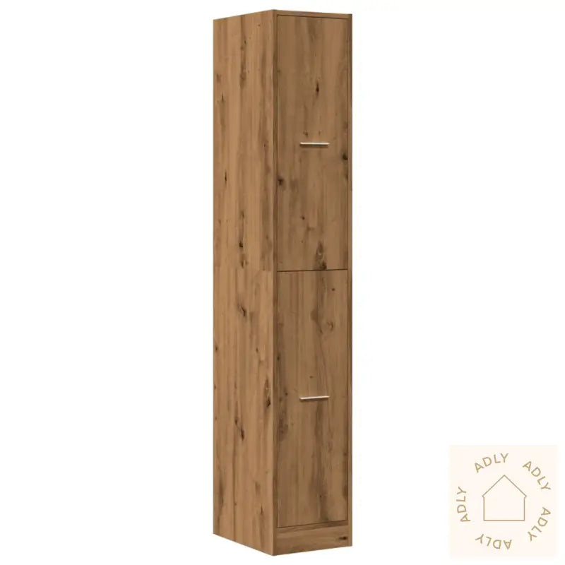 Apotekskap Artisan Eik 30X41X174,5 Cm Konstruert Tre