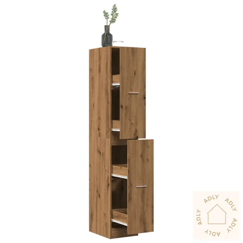 Apotekskap Artisan Eik 30X41X174,5 Cm Konstruert Tre