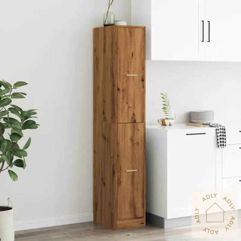 Apotekskap Artisan Eik 30X41X174,5 Cm Konstruert Tre
