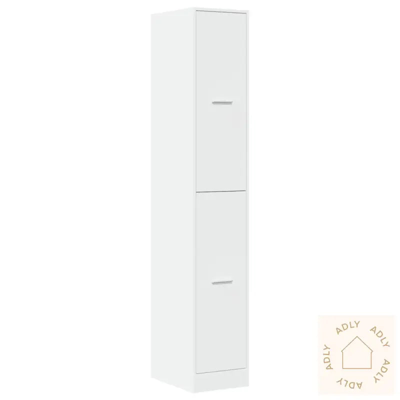 Apotekskap Hvit 30X41X174,5 Cm Konstruert Tre
