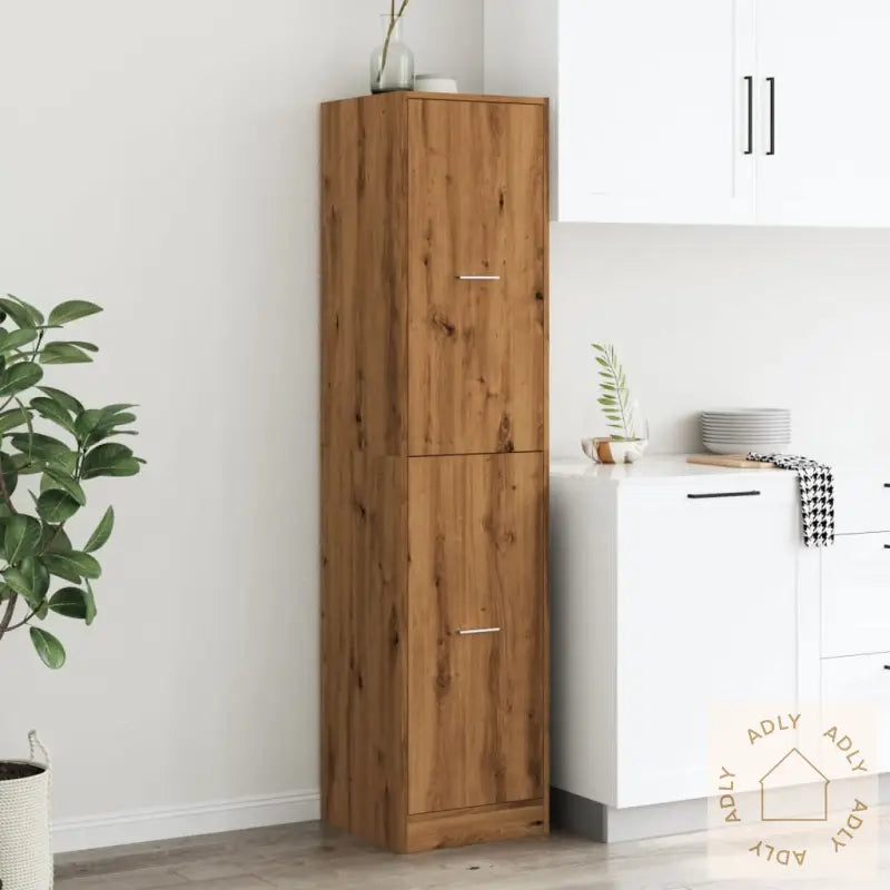 Apotekskap Artisan Eik 40X41X174,5 Cm Konstruert Tre