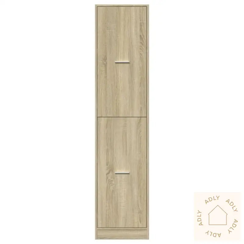 Apotekskap Sonoma Eik 40X41X174,5 Cm Konstruert Tre