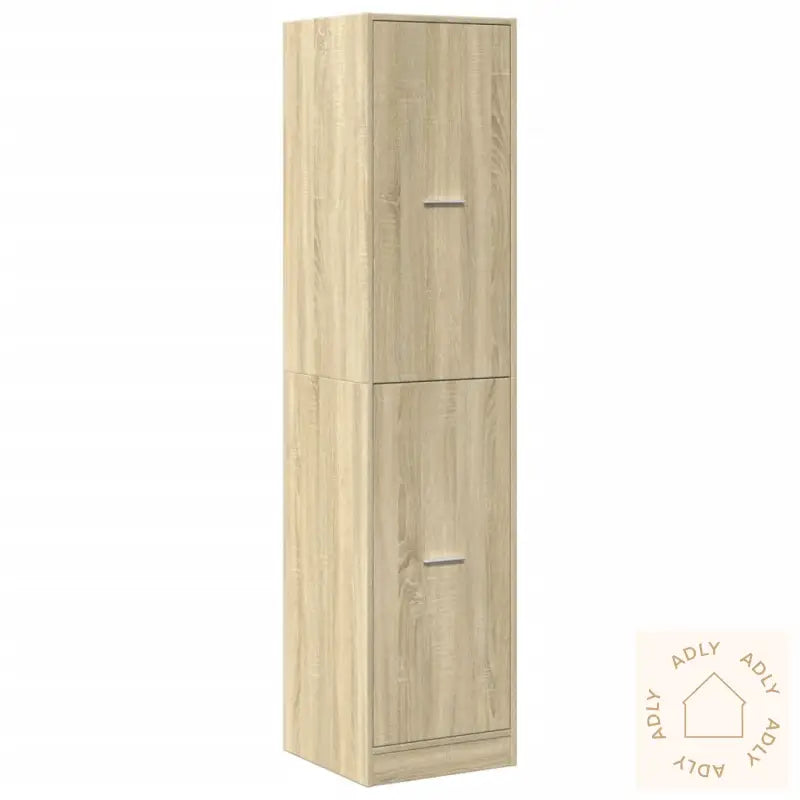 Apotekskap Sonoma Eik 40X41X174,5 Cm Konstruert Tre