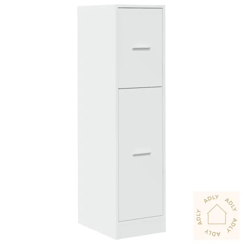 Apotekskap Hvit 30X41X118 Cm Konstruert Tre