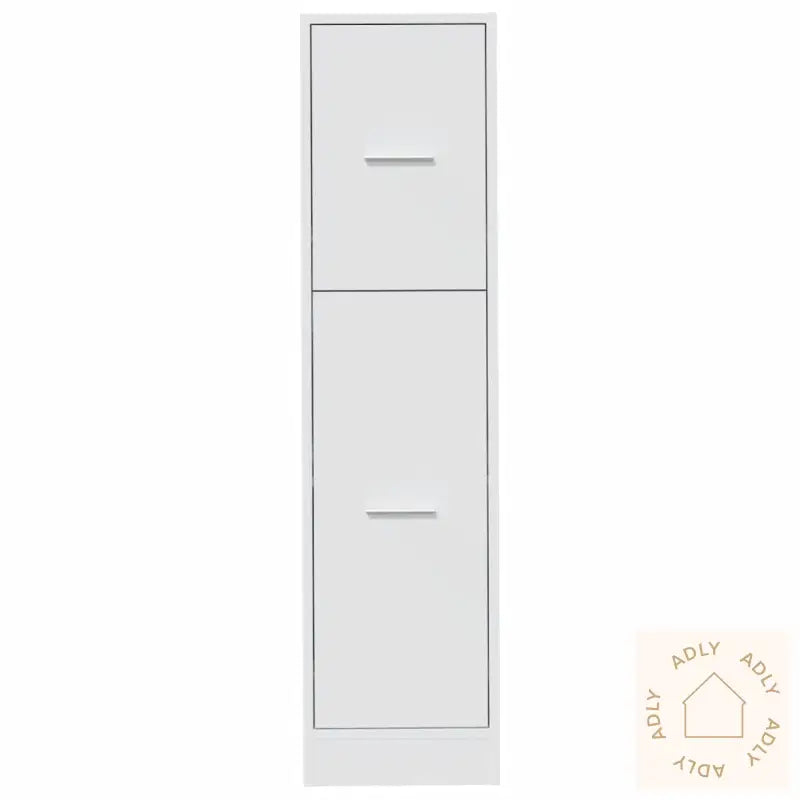 Apotekskap Hvit 30X41X118 Cm Konstruert Tre