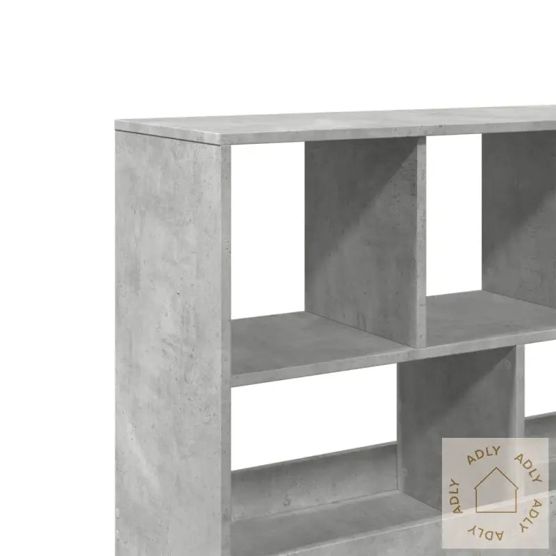 Bokhylle/Romdeler Betonggrå 100X33X94,5 Cm