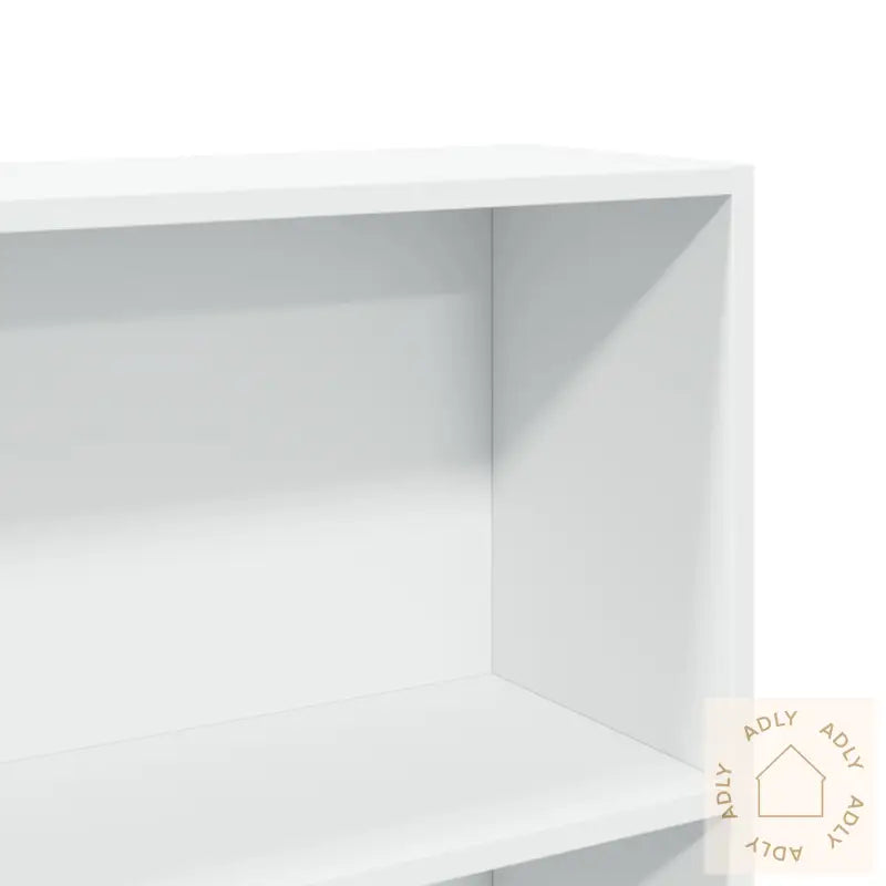 Bokhylle Hvit 80X30X189 Cm Konstruert Tre