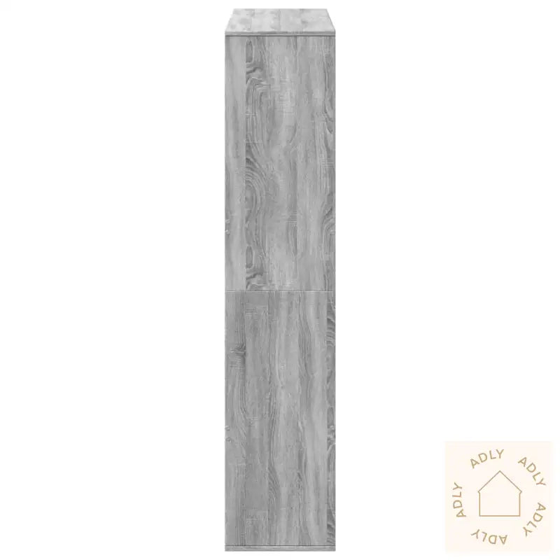 Bokhylle Grå Sonoma 100X33X156,5 Cm Konstruert Tre