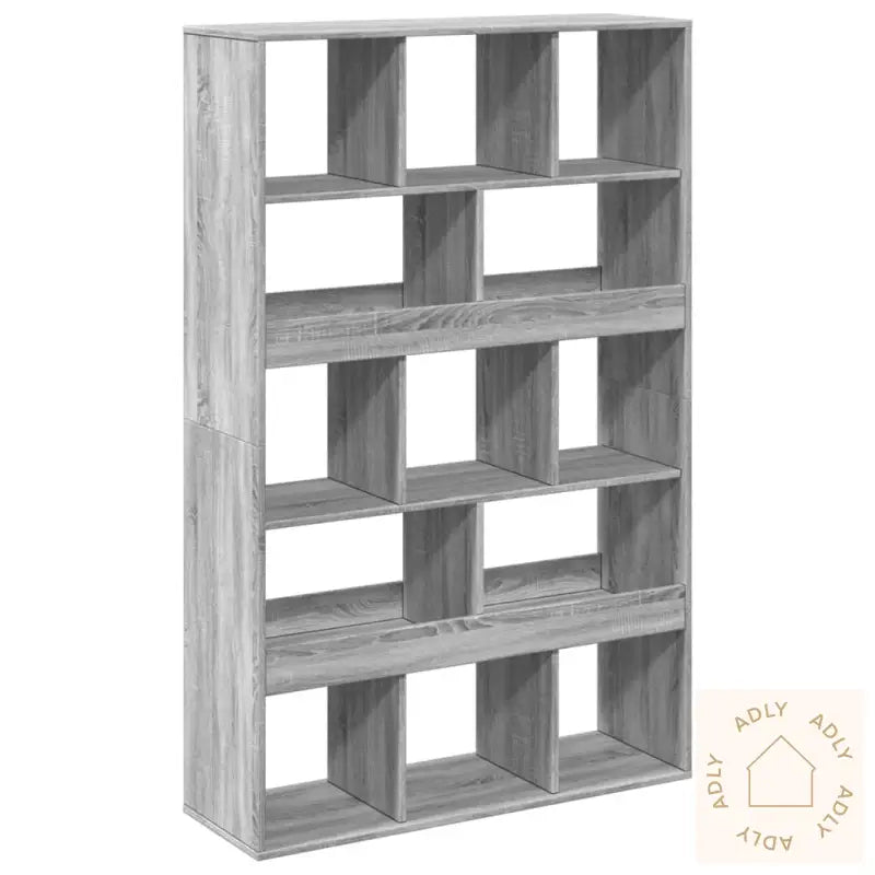 Bokhylle Grå Sonoma 100X33X156,5 Cm Konstruert Tre