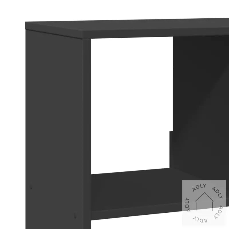 Bokhylle Svart 100X33X125,5 Cm Konstruert Tre
