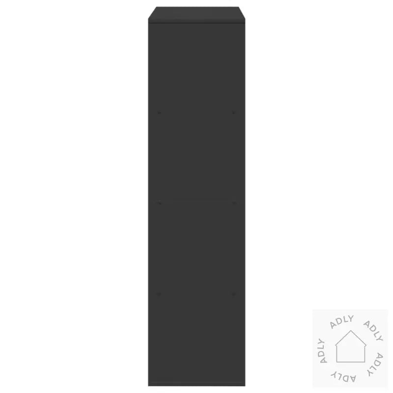 Bokhylle Svart 100X33X125,5 Cm Konstruert Tre