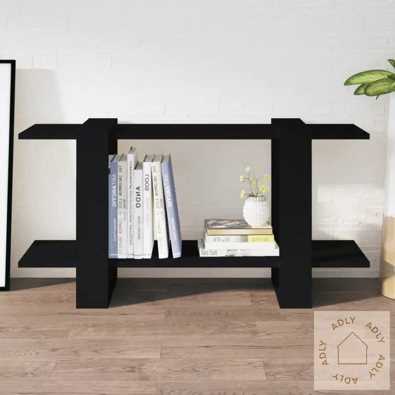 Bokhylle Svart 100X30X51 Cm Konstruert Tre