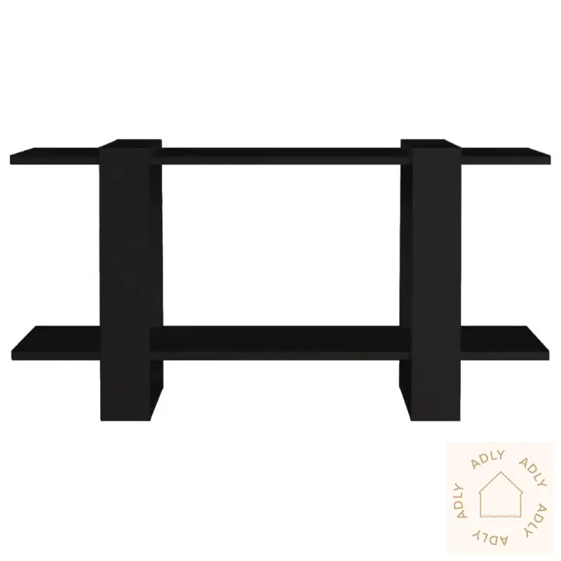 Bokhylle Svart 100X30X51 Cm Konstruert Tre