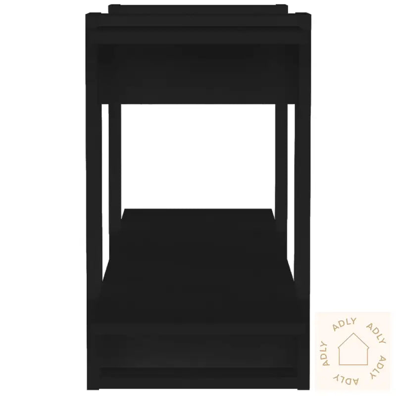 Bokhylle Svart 100X30X51 Cm Konstruert Tre