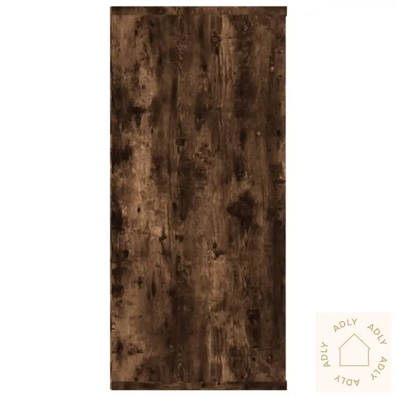 Bokhylle/Skjenk Røkt Eik 66X30X98 Cm Konstruert Tre