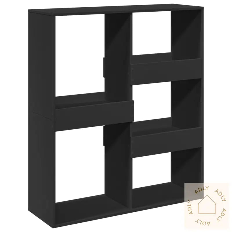 Bokhylle/Romdeler Svart 100X33X115 Cm
