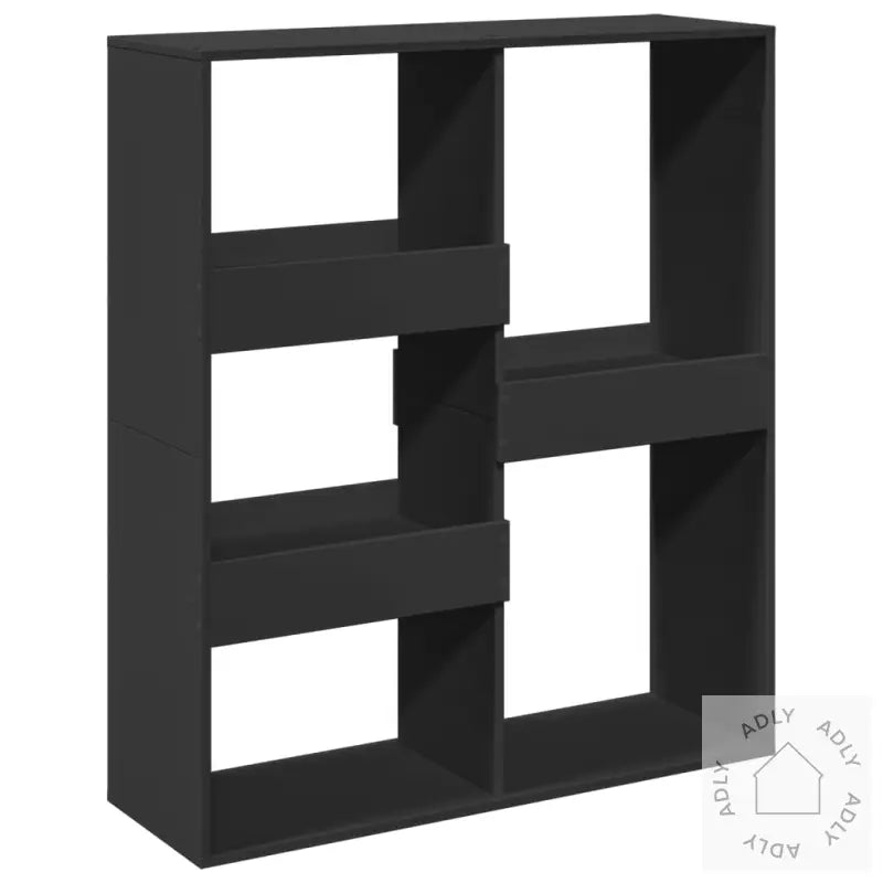 Bokhylle/Romdeler Svart 100X33X115 Cm