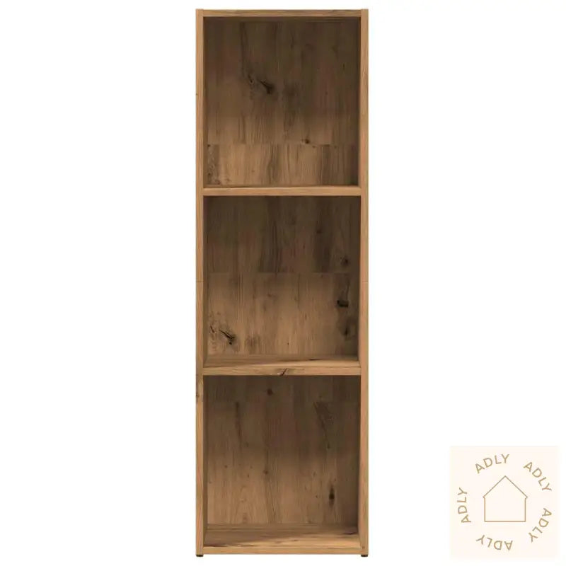 Bokhylle Artisan Eik 36X30X114 Cm Konstruert Tre