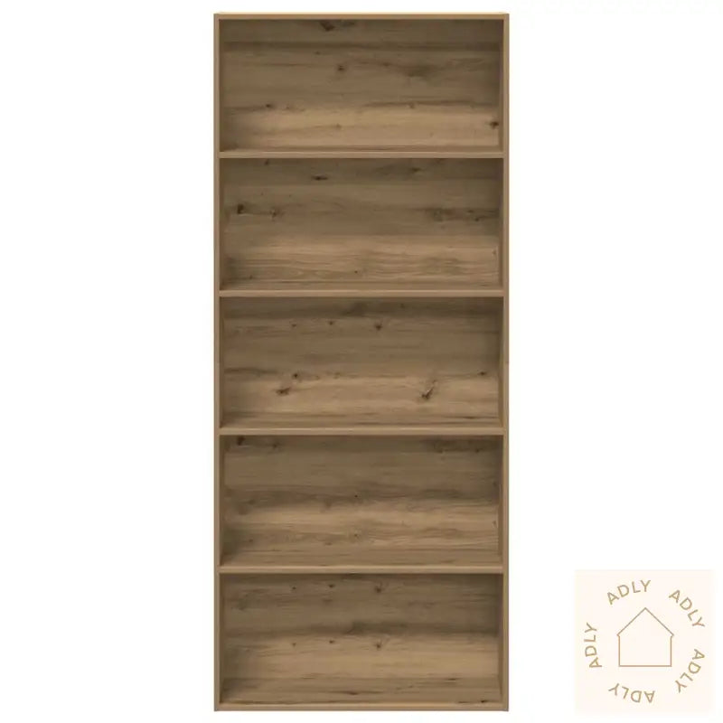 Bokhylle Artisan Eik 80X30X189 Cm Konstruert Tre