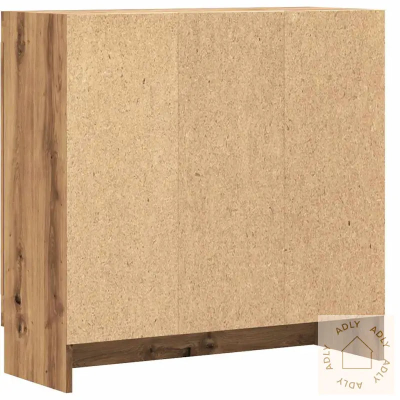 Bokhylle Artisan Eik 82,5X30,5X80 Cm Konstruert Tre