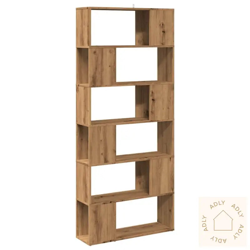 Bokhylle/Romdeler Artisan Eik 80X24X186 Cm