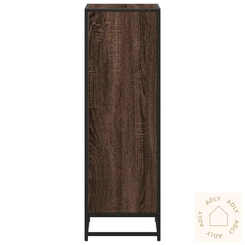 Bokhylle Brun Eik 40X35X107,5 Cm Konstruert Tre