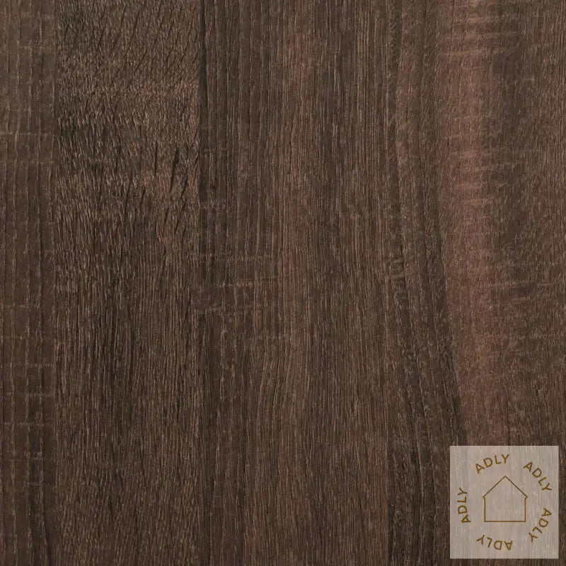Bokhylle Brun Eik 33,5X33X107,5 Cm Konstruert Tre