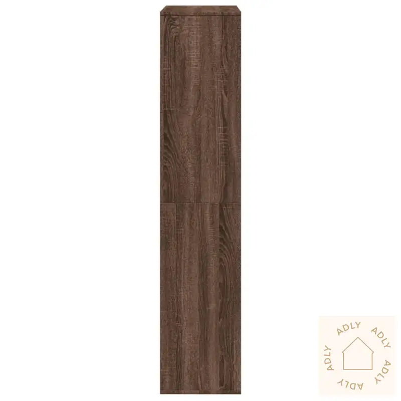 Bokhylle Brun Eik 100X33X156,5 Cm Konstruert Tre