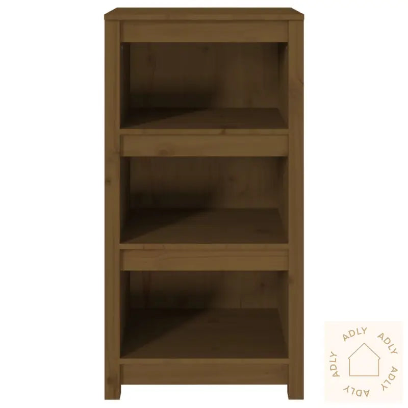 Bokhylle Honningbrun 50X35X97 Cm Heltre Furu