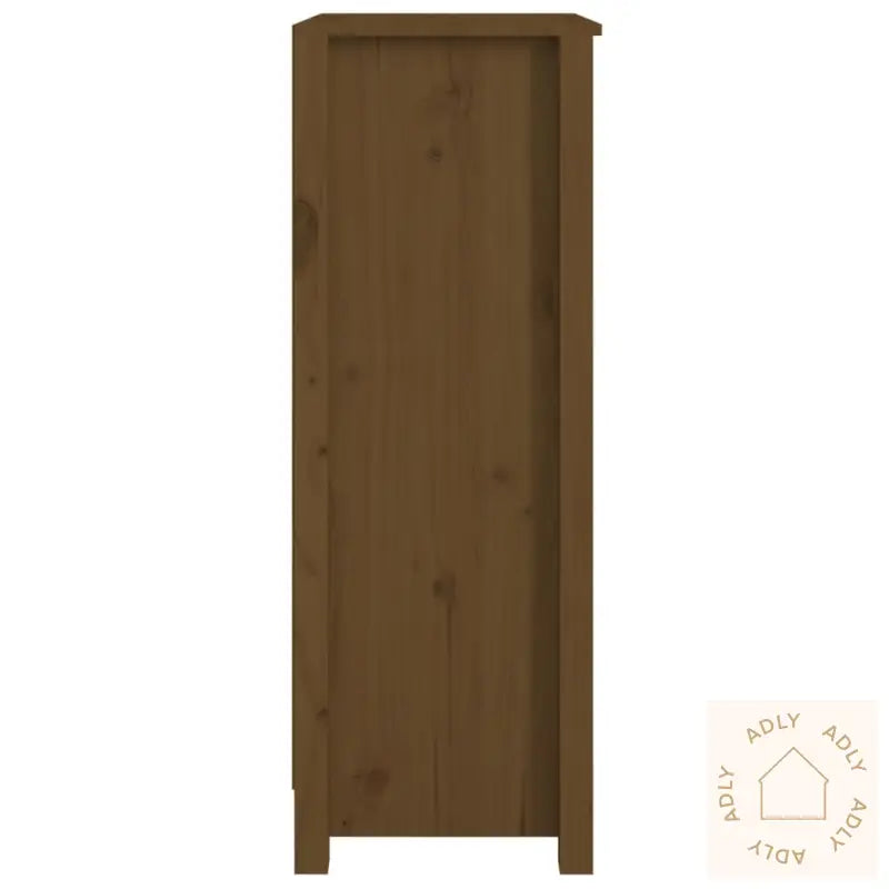Bokhylle Honningbrun 50X35X97 Cm Heltre Furu