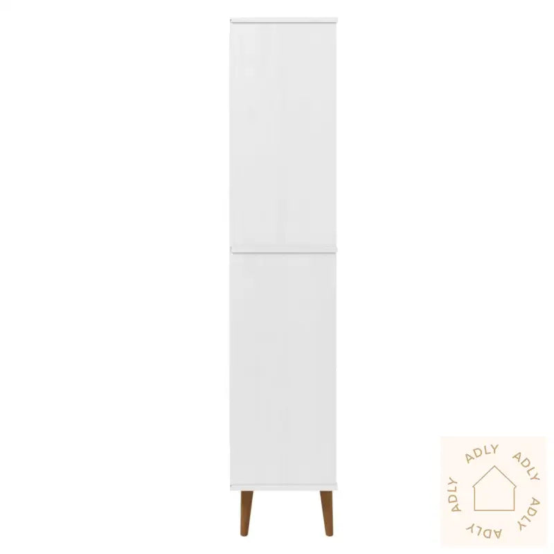 Bokhylle Molde Hvit 85X35X170,5 Cm Heltre Furu