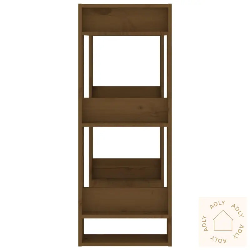 Bokhylle/Romdeler Honningbrun 60X35X91 Cm Heltre