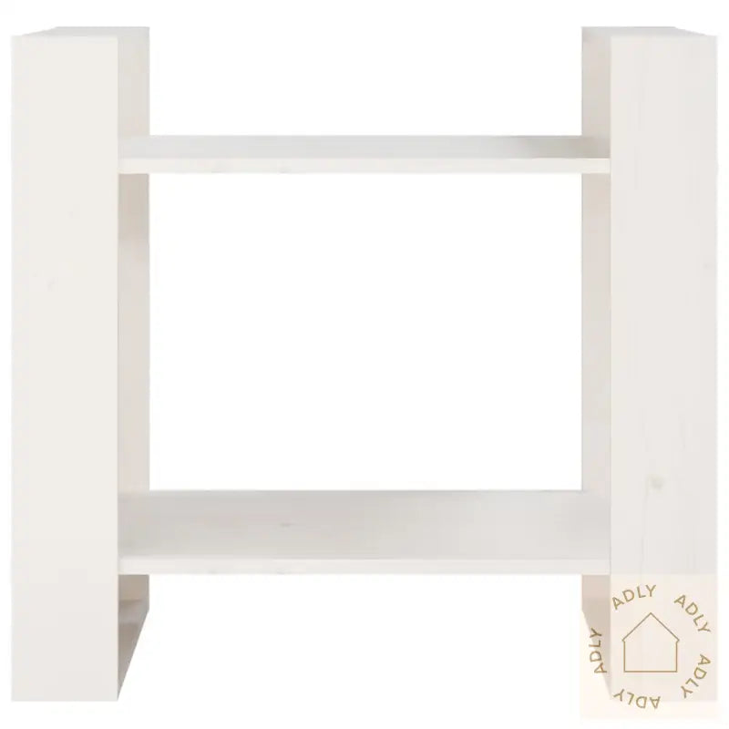 Bokhylle/Romdeler Hvit 60X35X57 Cm Heltre Furu