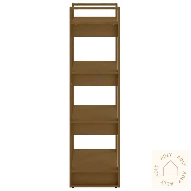 Bokhylle/Romdeler Honningbrun 60X35X125 Cm Heltre