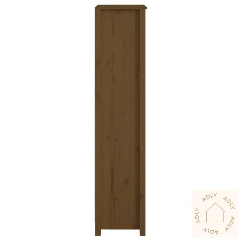 Bokhylle Honningbrun 50X35X154 Cm Heltre Furu