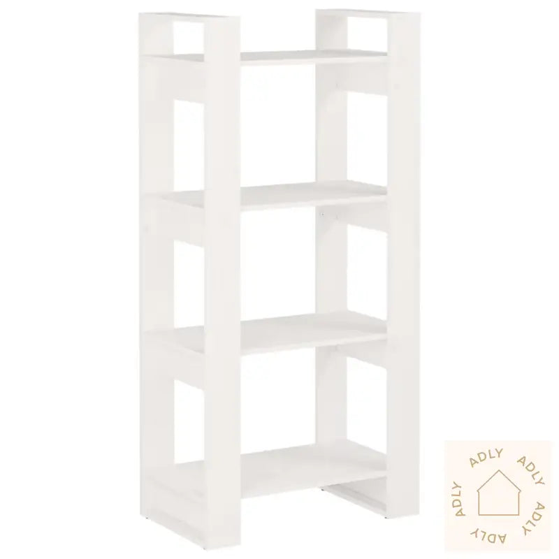 Bokhylle/Romdeler Hvit 60X35X125 Cm Heltre