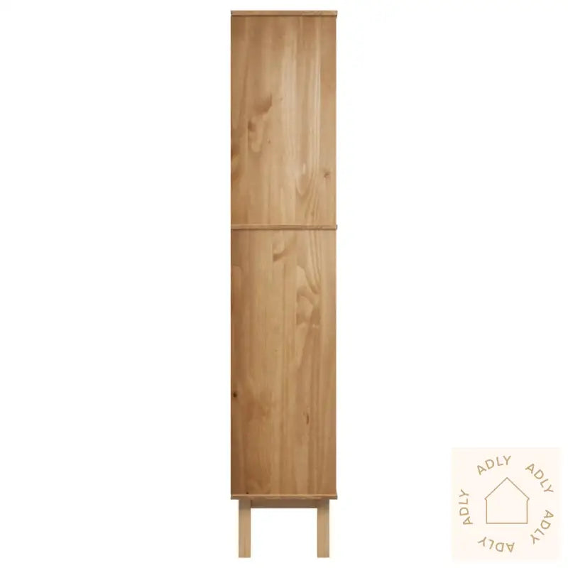 Bokhylle Otta Med 2 Skuffer Brun Heltre Furu