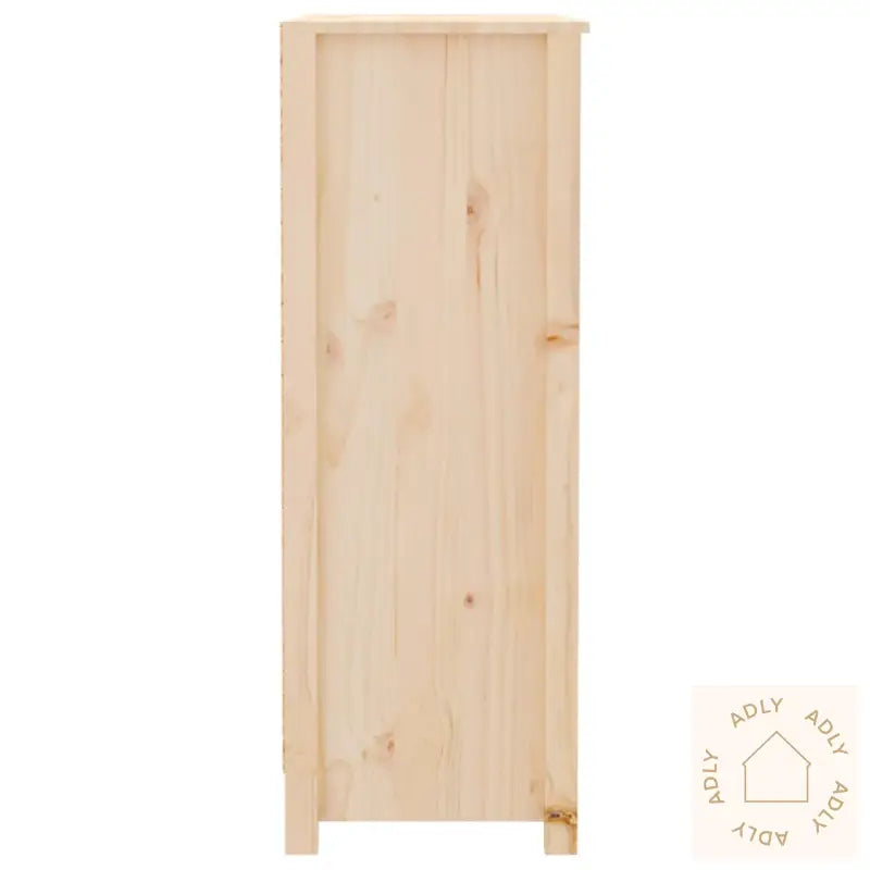 Bokhylle 80X35X97 Cm Heltre Furu