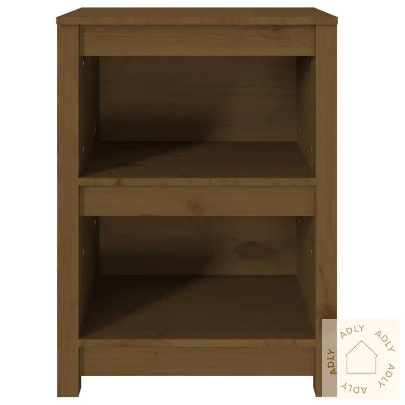 Bokhylle Honningbrun 50X35X68 Cm Heltre Furu