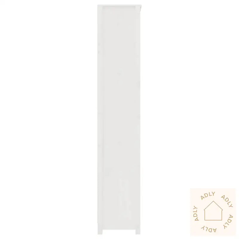 Bokhylle Hvit 80X35X183 Cm Heltre Furu