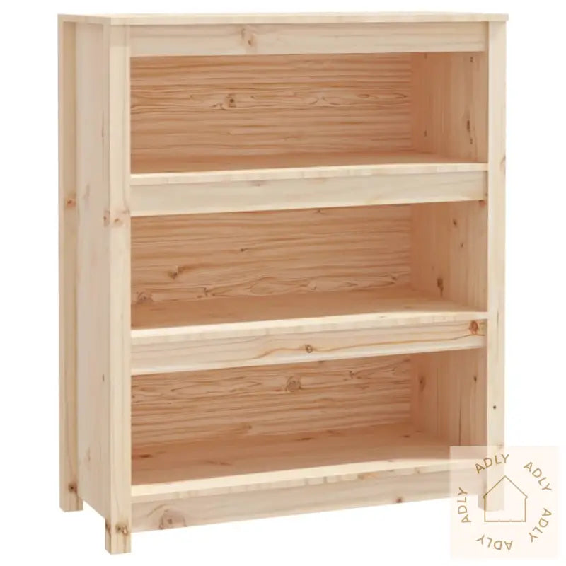 Bokhylle 80X35X97 Cm Heltre Furu