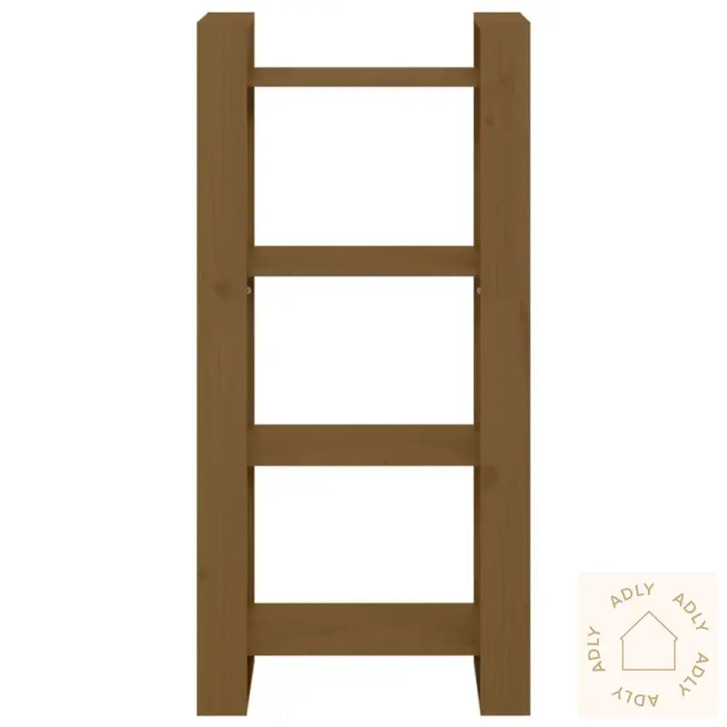 Bokhylle/Romdeler Honningbrun 60X35X125 Cm Heltre